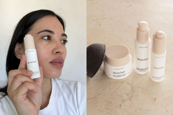 Best natural eye serum for lifting tired eyes: Bescher Beauty